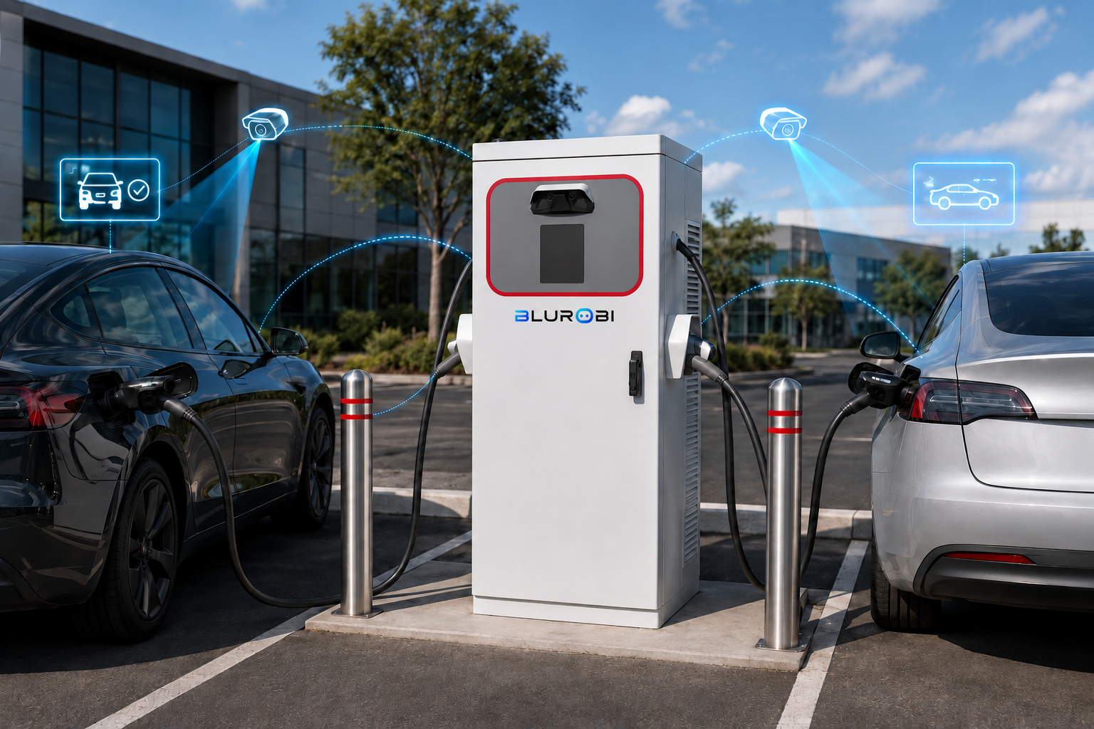 Integrated Parking, Charging & Intelligent Recognition