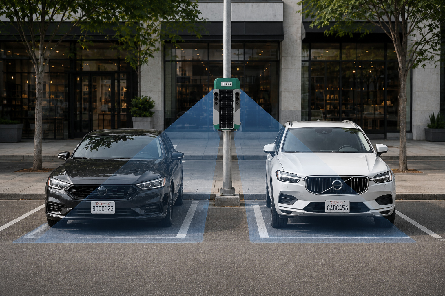 One Device for Two Spaces